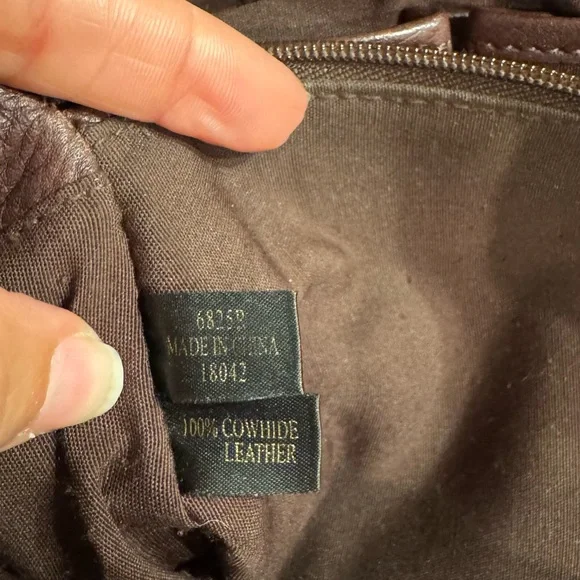 Etienne aigner Elegant Brown Leather Tote Bag - Picture 12 of 16